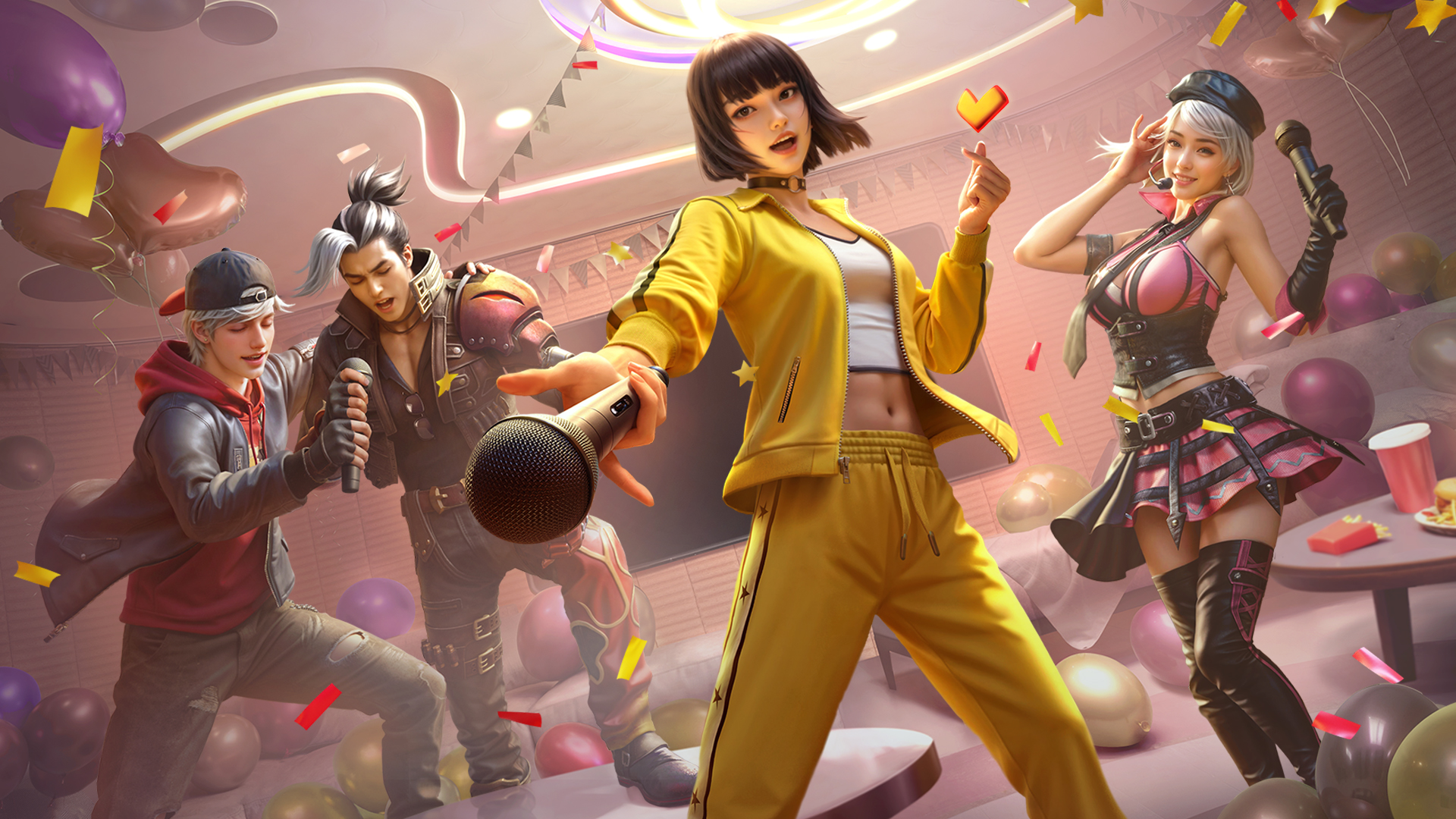 Free Fire character artwork